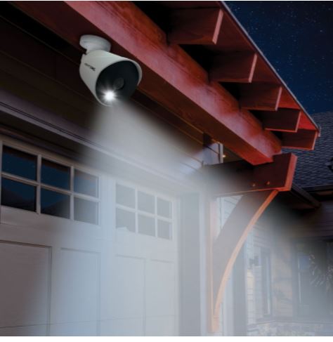 ANRAN 4CH 1080P 1TB HDD Wireless Wi-Fi NVR 4pcs Indoor/Outdoor Security Camera System – Black